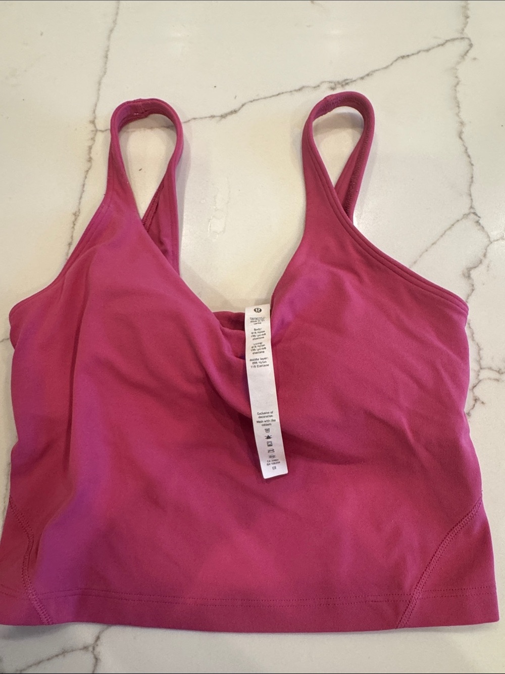 lululemon athletica Magenta Sports Bra Tank